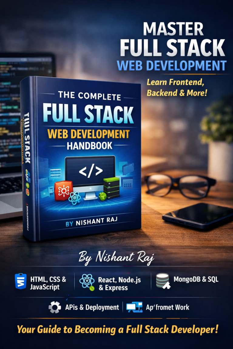 Full stack web development ebook