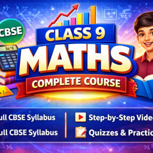 Class 10 Maths Complete Course | CBSE Board Preparation | Full Syllabus + PYQs