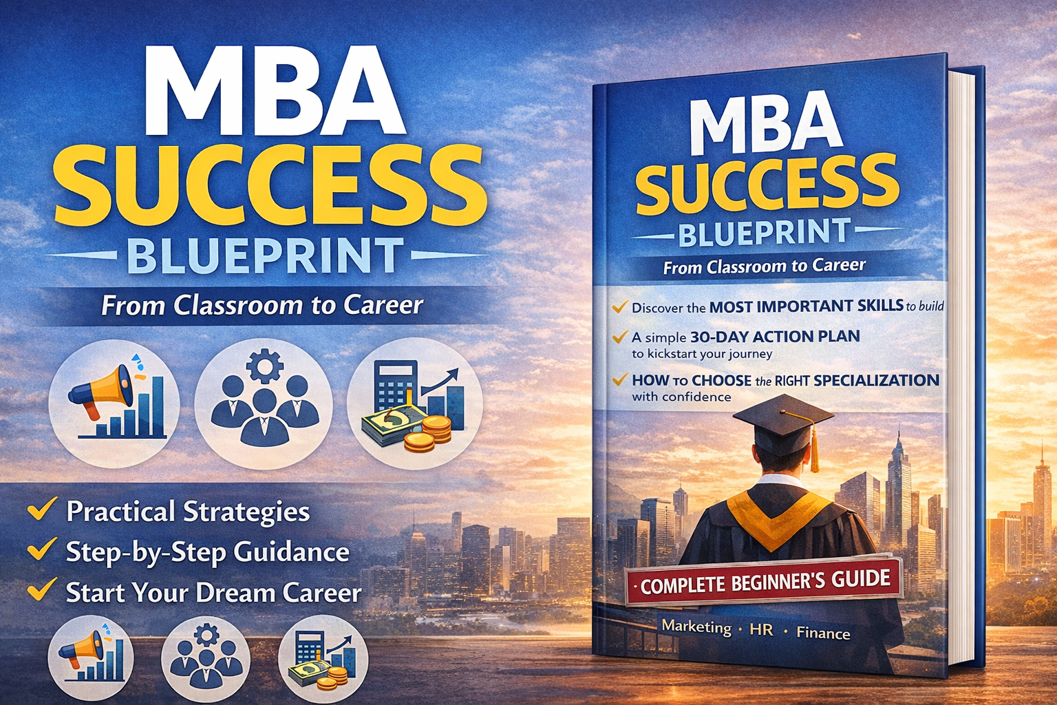 MBA Success Starter Guide 2026 – FREE Ebook for Online MBA Students | Career & Placement Roadmap
