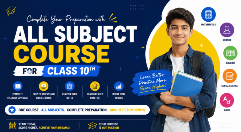 Class 10 All subject Complete Course | CBSE Board Preparation | Full Syllabus + PYQs